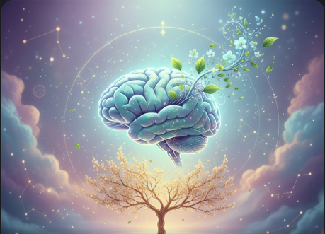 脳の若返りを象徴するイメージ